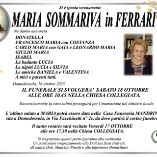 Maria Sommariva in Ferrari