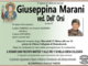 Giuseppina Marani ved. Dell'Orsi 82 anni