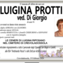 Luigina Protti ved. Di Giorgio di anni 91