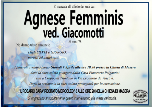 Agnese Femminis di anni 78