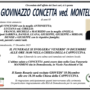 Giovinazzo Concetta ved. Monteleone di anni 85