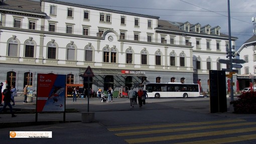 La stazione ferroviaria di Briga