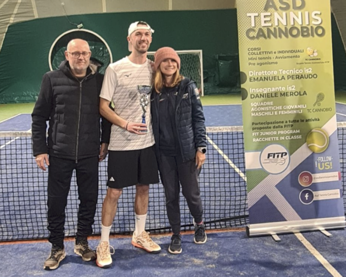 Tennis: Gianluca Brocca trionfa nel torneo di terza categoria Rodeo