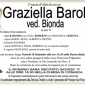 Graziella Barollo ved. Bionda di anni 79 Graziella Barollo ved. Bionda di anni 79