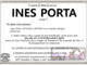 Ines Porta di anni 77