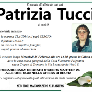 Patrizia Tucci di anni 55