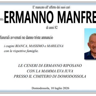 Ermanno Manfredi di anni 82 Ermanno Manfredi di anni 82