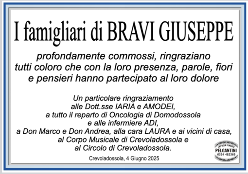 Ringraziamenti