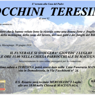 Cocchina Teresina di anni 92 Cocchina Teresina di anni 92