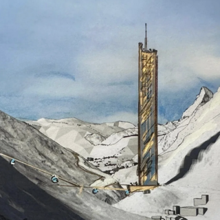 Lina Peak, il grattacielo del Cervino che divide Zermatt Lina Peak, il grattacielo del Cervino che divide Zermatt