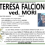 Teresa Falcioni ved. Mori di anni 80