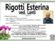Rigotti Esterina ved. Lanti di anni 97 Rigotti Esterina ved. Lanti di anni 97