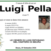 Luigi Pella di anni 75