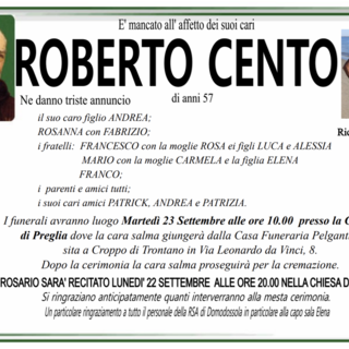 Roberto Cento di anni 57