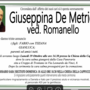 Giuseppina De Metrio ved. Romanello