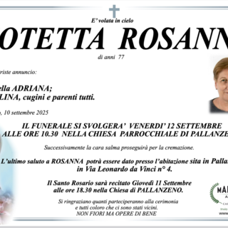 Motetta Rosanna di anni 87