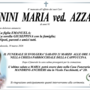 Finini Maria ved. Azzali di anni 91