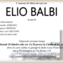 Elio Balbi di anni 83