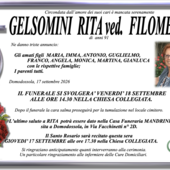 Gelsomina Rita ved. Filomeno di anni 91 Gelsomina Rita ved. Filomeno di anni 91