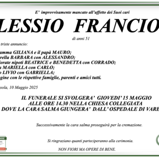 Alessio Francioli di anni 51