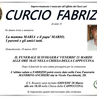 Curcio Fabrizio di anni 31