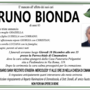 Bruno Bionda di anni 83