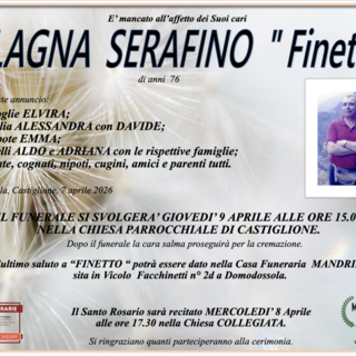 Balanga Serafino "Finetto" di anni 76