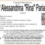 Alessandrina 'Rina' Parianotti anni 84
