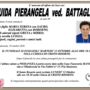 Guida Pierangela ved. Battaglia di anni 86 Guida Pierangela ved. Battaglia di anni 86