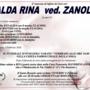 Falda Rina ved. Zanollo di anni 92