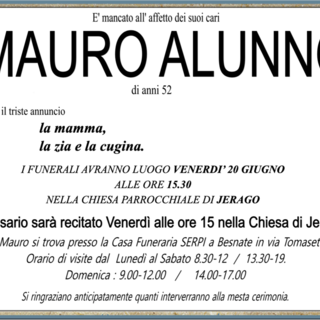 Alunno Mauro 52 anni