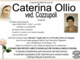 Caterina Ollio ved. Cozzupoli 86 anni