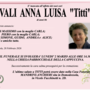 Novali Anna Luisa "titti" di anni 86