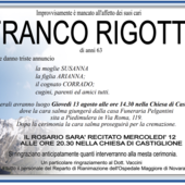 Franco Rigotti di anni 63 Franco Rigotti di anni 63