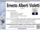 Ernesto Alberti Violetti di anni 78