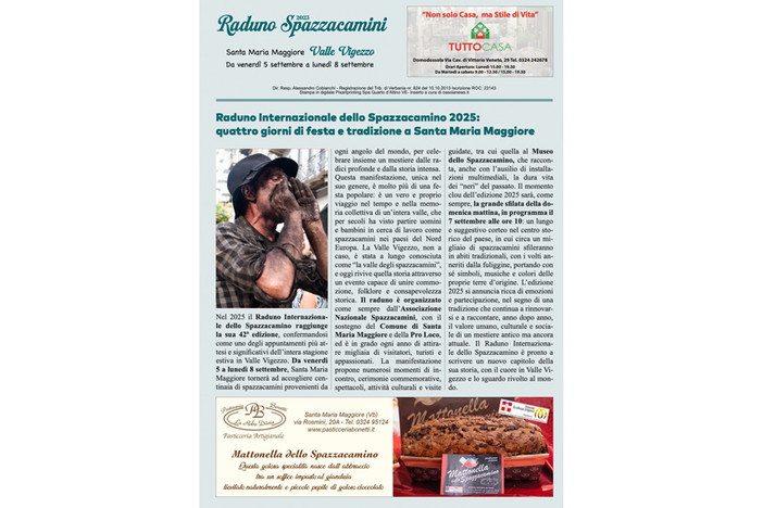 Speciale Raduno Spazzacamini Santa Maria Maggiore