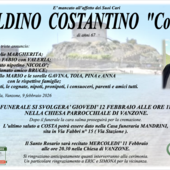 Baldino Costantino "Costa" di anni 67