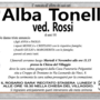 Alba Tonelli ved. Rossi di anni 101