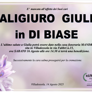 Caligiuro Giulia in Di Biase