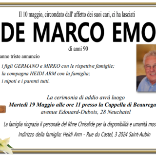 De Marco Emo di anni 90 De Marco Emo di anni 90