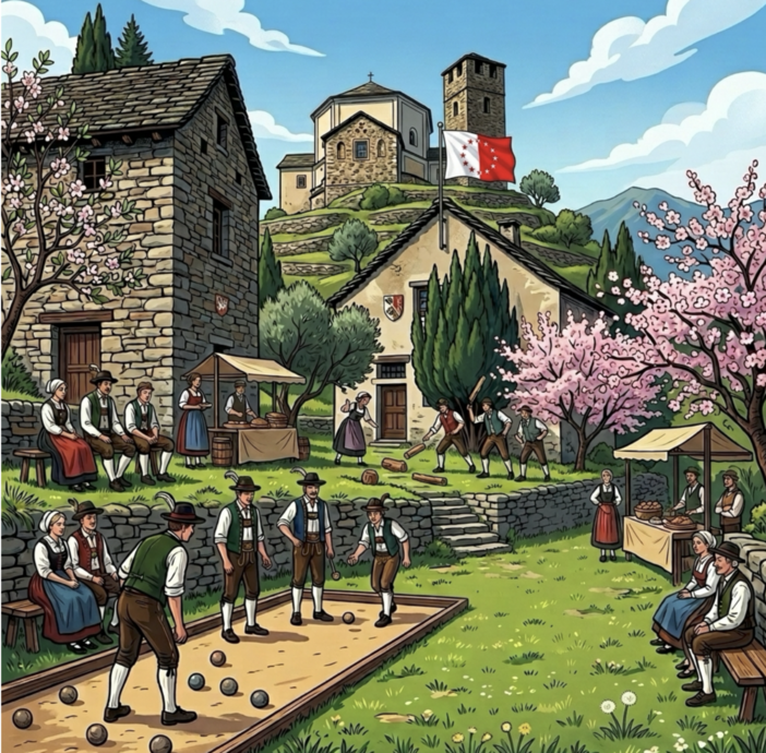 I Giochi Walser arrivano per la prima volta in Italia a Ornavasso