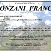 Bonzani Franco di anni 60 Bonzani Franco di anni 60