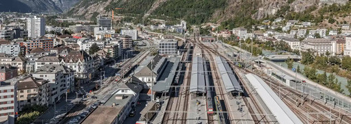 La stazione ferroviaria di Briga (Foto Ffs) La stazione ferroviaria di Briga (Foto Ffs)