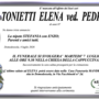Tonietti Elena Ved. Pedrosi di anni 87 Tonietti Elena Ved. Pedrosi di anni 87