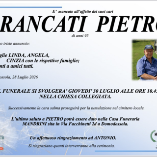 Brancati Pietro di anni 95