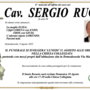 Cav. Sergio Ruga di anni 88