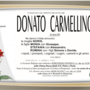 Donato Carmellino di anni 80