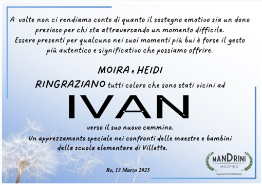 Ringraziamento
