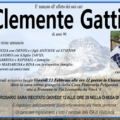 Clemente Gatti di anni 90