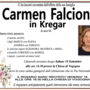 Carmen Falcioni in Kregar di anni 86 Carmen Falcioni in Kregar di anni 86